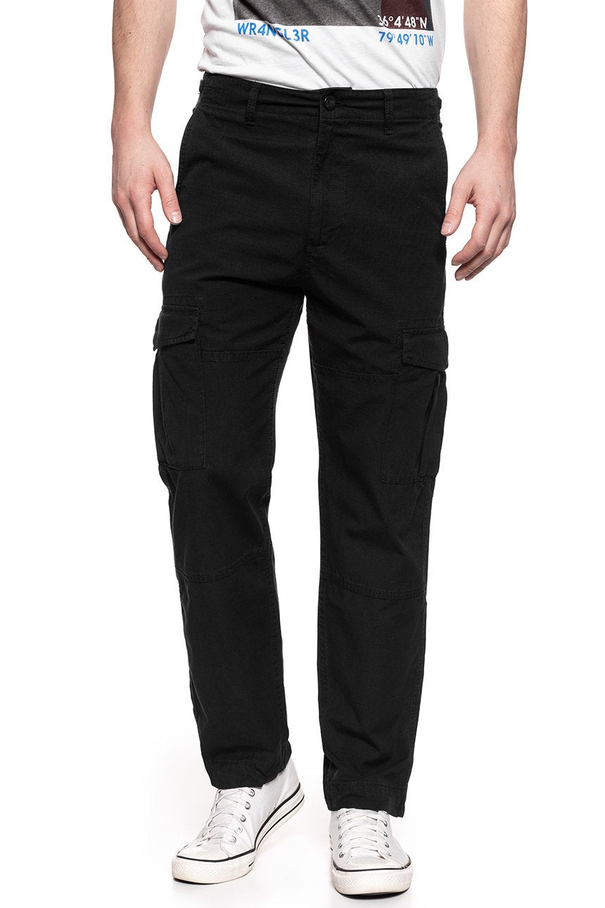 LEE SPODNIE MĘSKIE FATIGUE PANT BLACK L73ACJ01