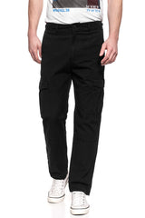 LEE SPODNIE MĘSKIE FATIGUE PANT BLACK L73ACJ01