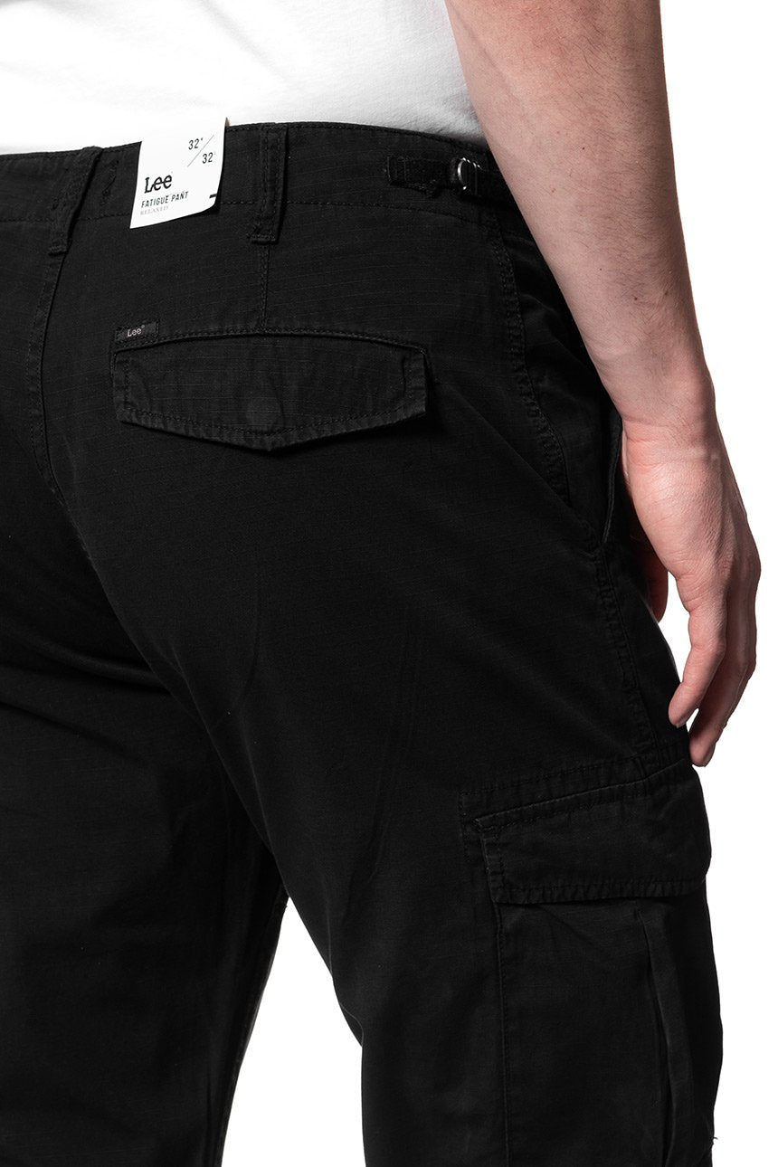 LEE SPODNIE MĘSKIE FATIGUE PANT BLACK L73ACJ01