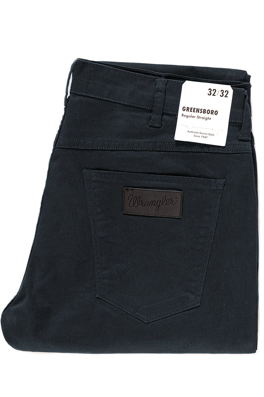 WRANGLER SPODNIE MĘSKIE GREENSBORO NAVY W15Q12114