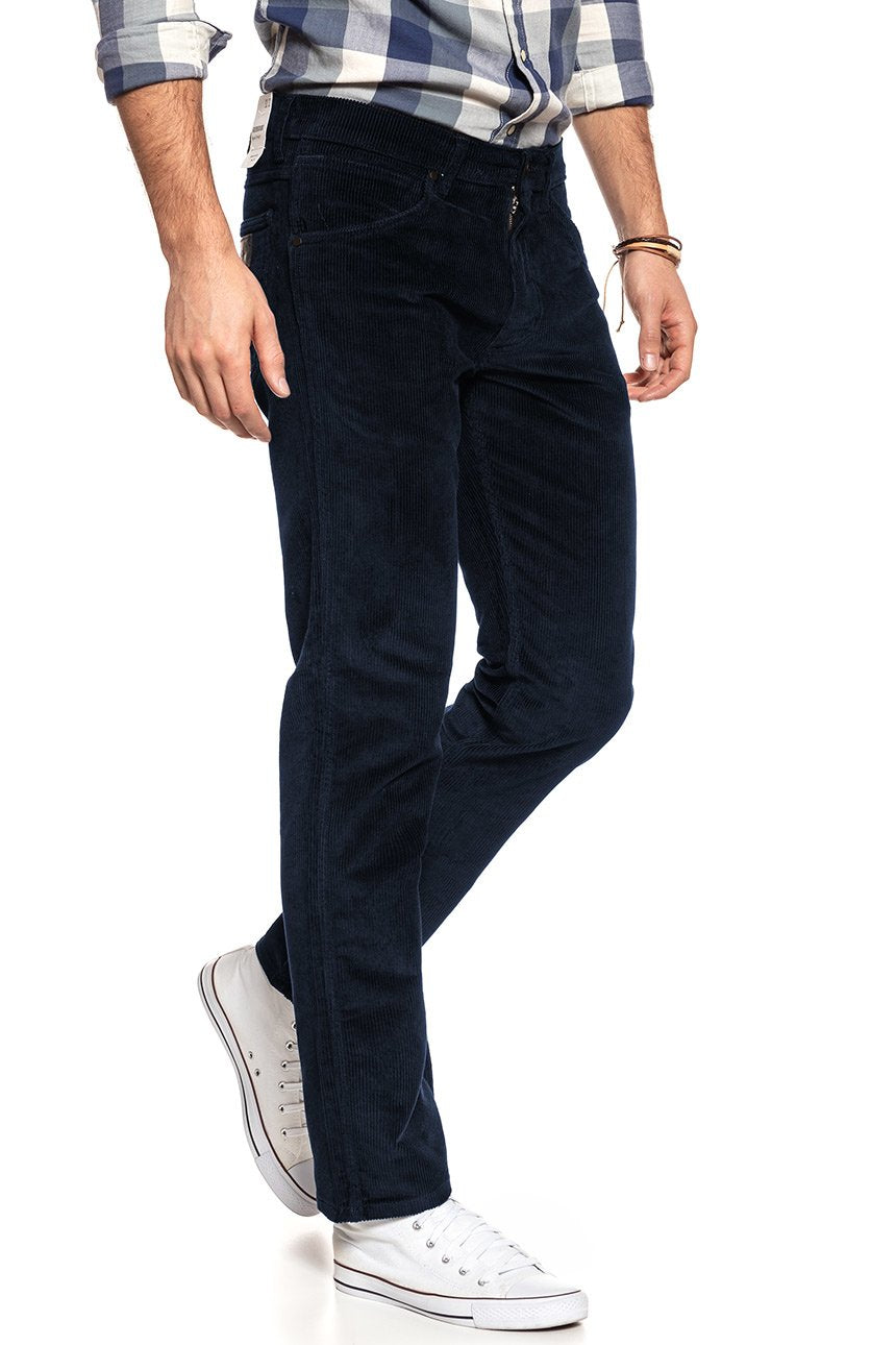 WRANGLER SPODNIE MĘSKIE GREENSBORO DARK NAVY W15QA2XAE