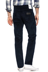 WRANGLER SPODNIE MĘSKIE GREENSBORO DARK NAVY W15QA2XAE