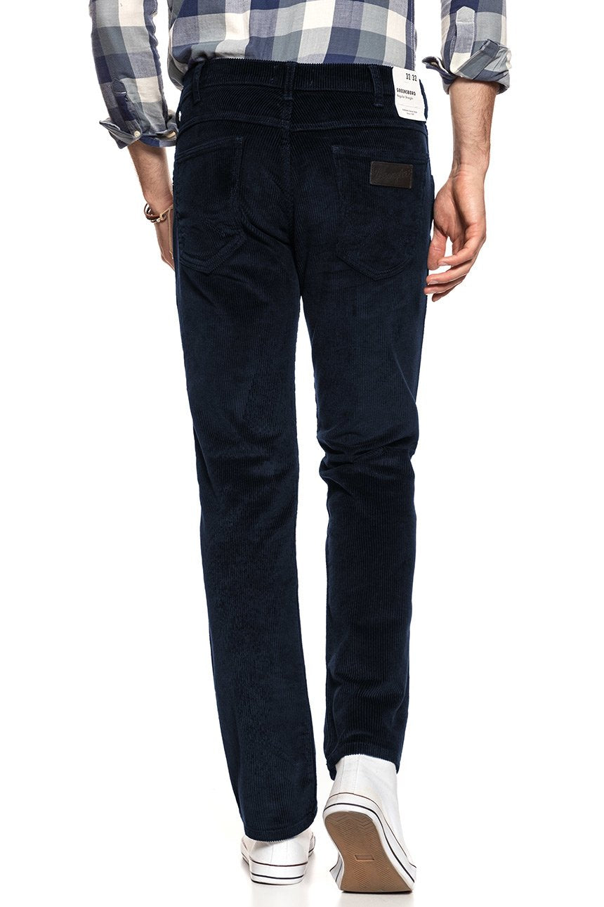 WRANGLER SPODNIE MĘSKIE GREENSBORO DARK NAVY W15QA2XAE