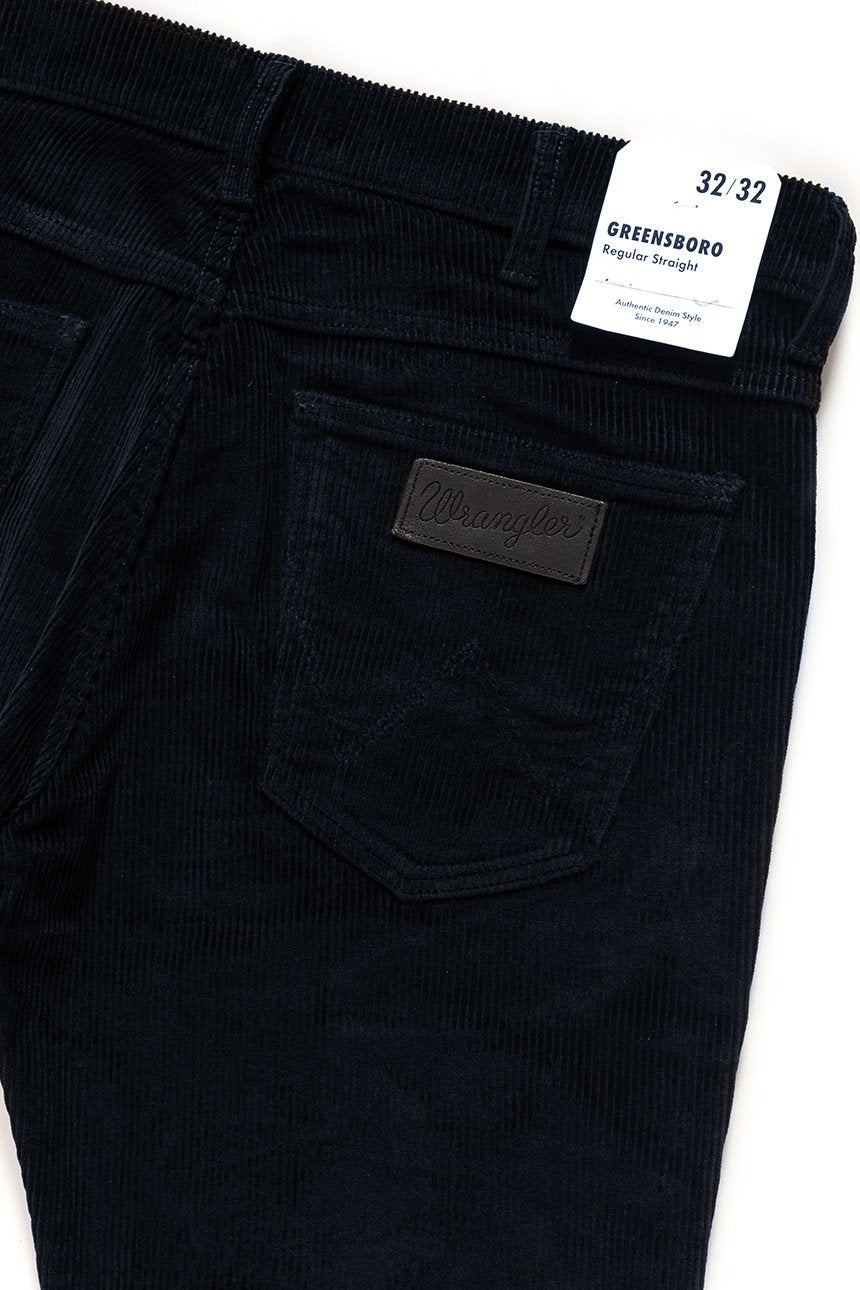 WRANGLER SPODNIE MĘSKIE GREENSBORO DARK NAVY W15QA2XAE