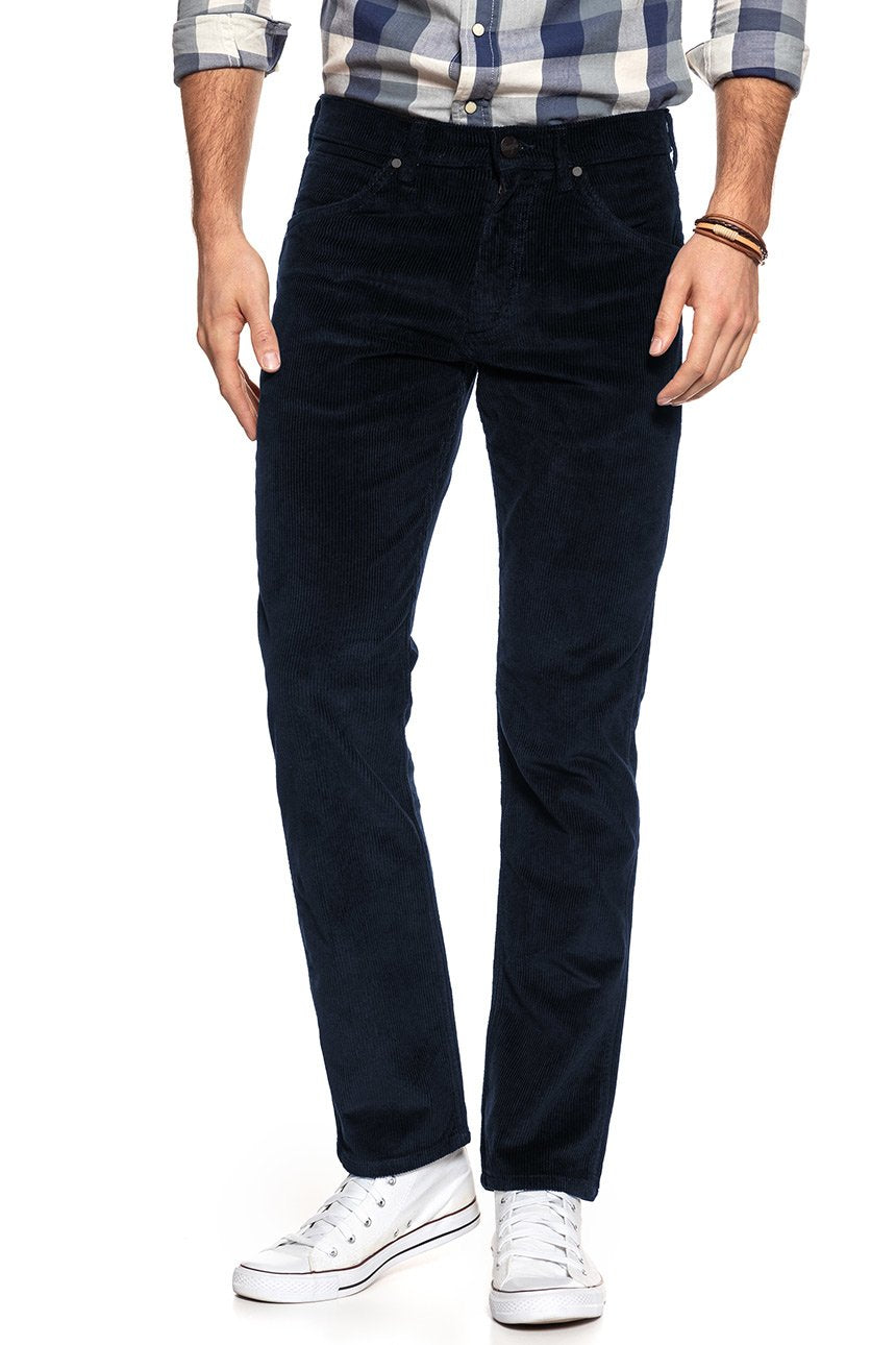 WRANGLER SPODNIE MĘSKIE GREENSBORO DARK NAVY W15QA2XAE