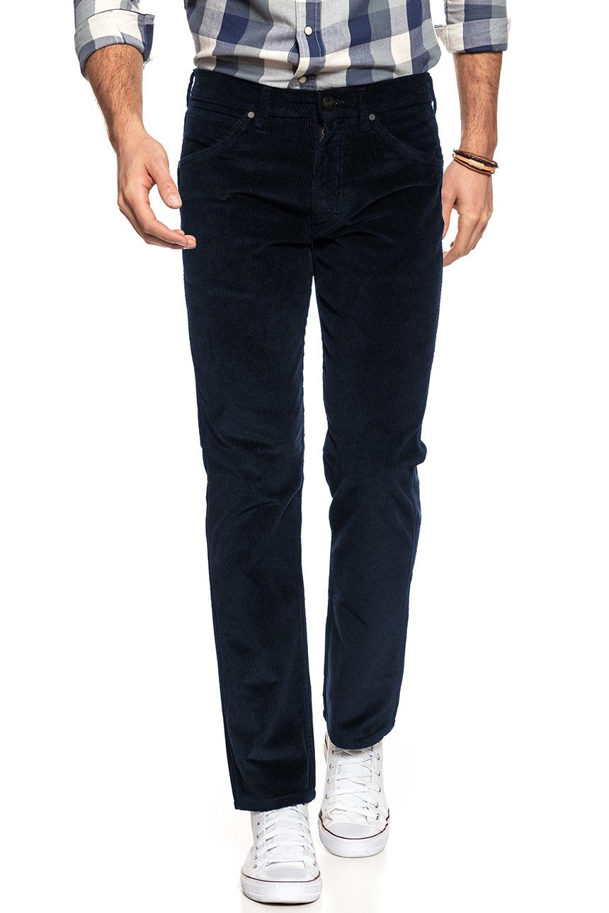 WRANGLER SPODNIE MĘSKIE GREENSBORO DARK NAVY W15QA2XAE