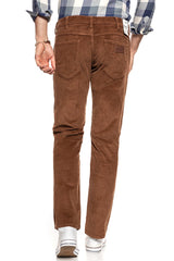 WRANGLER SPODNIE MĘSKIE GREENSBORO RUSSET BROWN W15QA2XMA