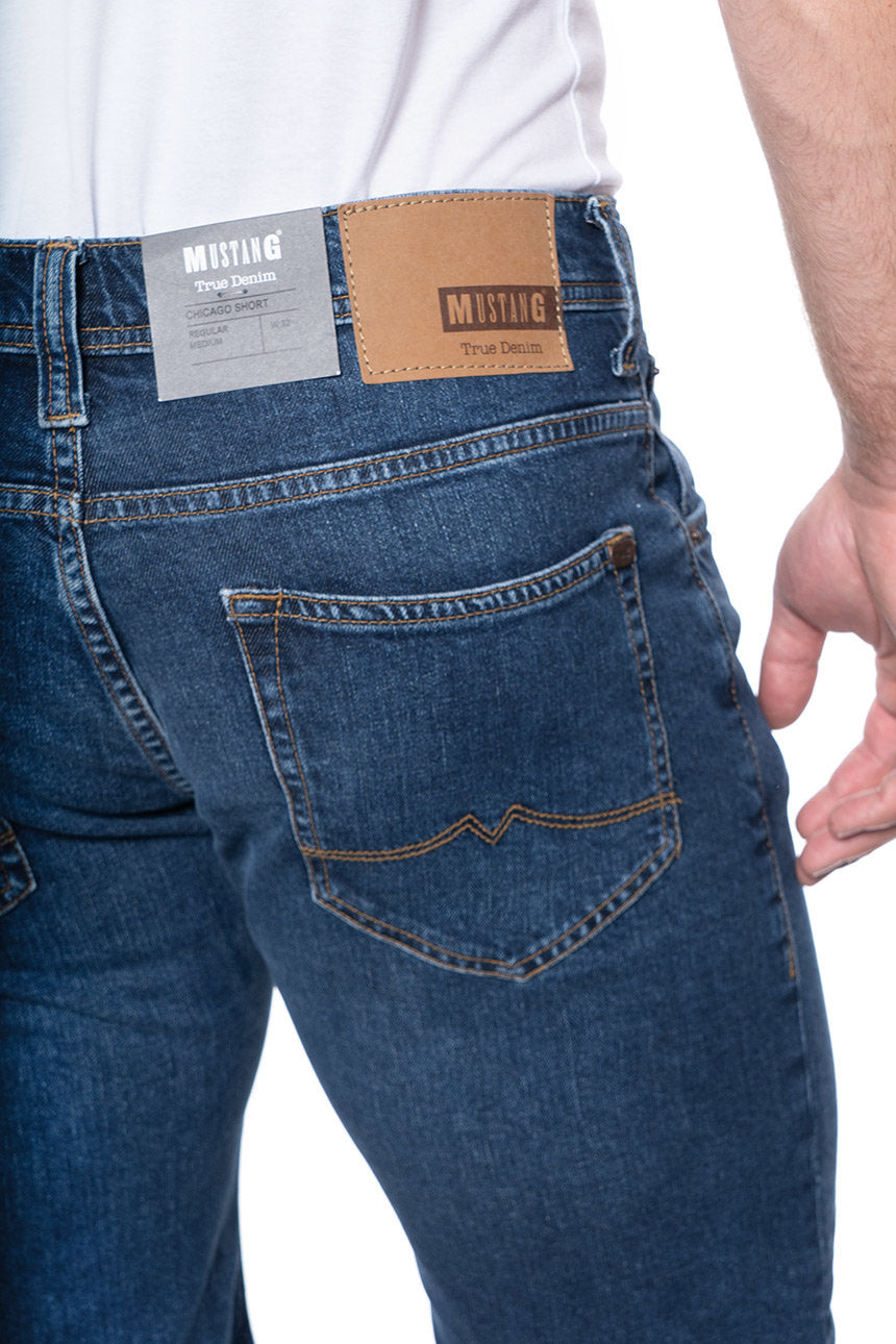 MUSTANG Chicago Short DENIM BLUE 1005417 5000 312