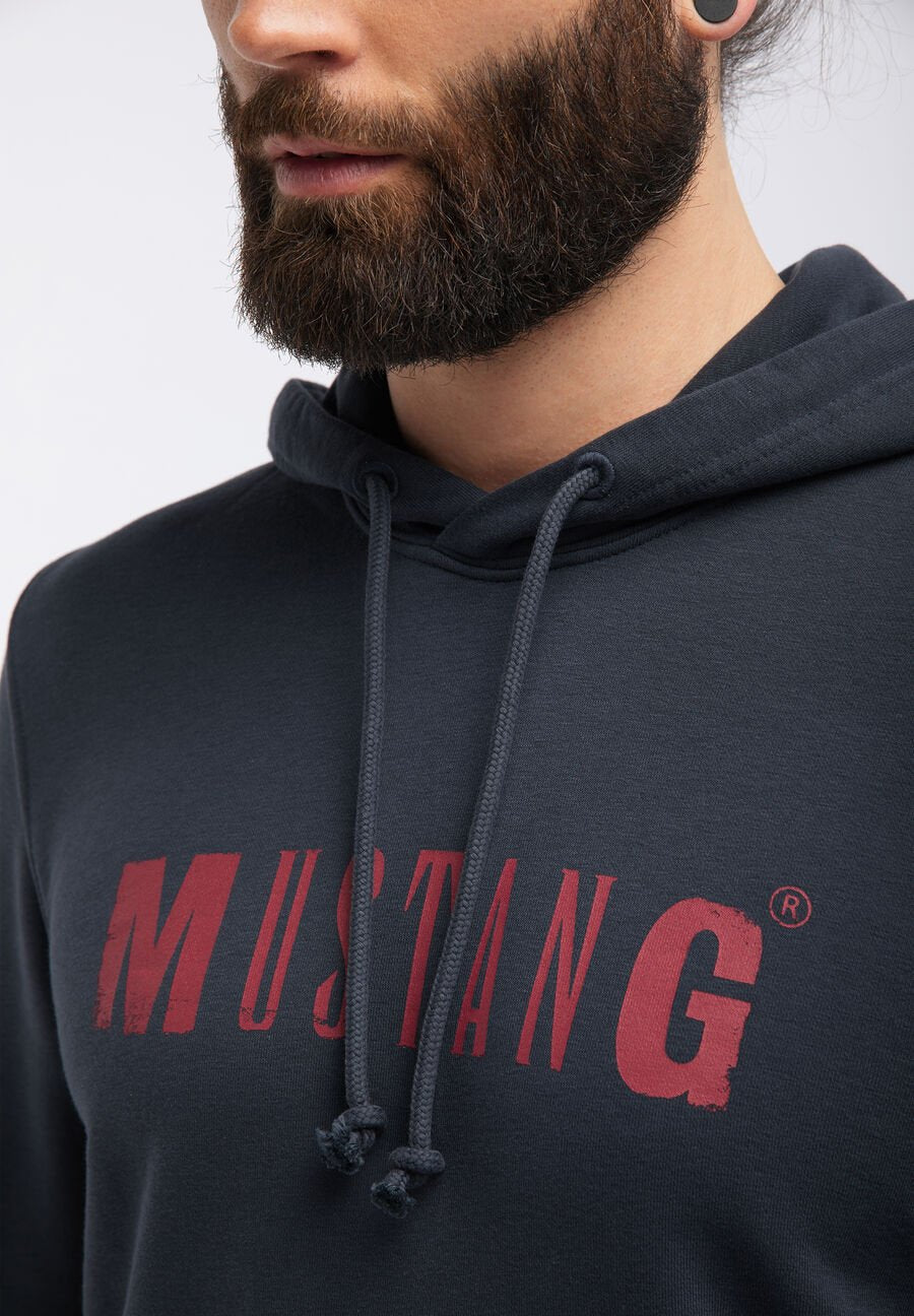 MĘSKA BLUZA MUSTANG HOODY BLUE NIGHTS 1006289 4085