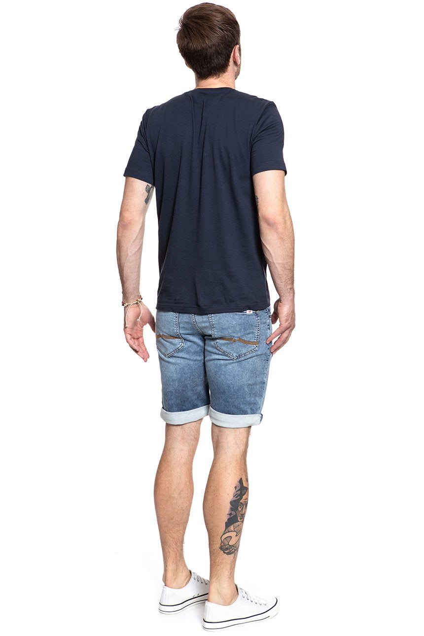 SPODENKI MUSTANG Chicago Short DENIM BLUE 1007754 5000 313