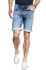 SPODENKI MUSTANG Chicago Short DENIM BLUE 1007754 5000 313