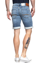 SPODENKI MUSTANG Chicago Short DENIM BLUE 1007754 5000 313