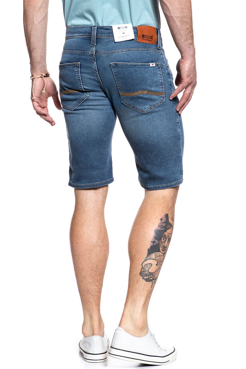 SPODENKI MUSTANG Chicago Short DENIM BLUE 1007754 5000 883