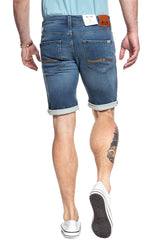 SPODENKI MUSTANG Chicago Short DENIM BLUE 1007754 5000 883