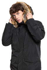 KURTKA ZIMOWA MUSTANG Dietmar H Parka CAVIAR 1008242 4132