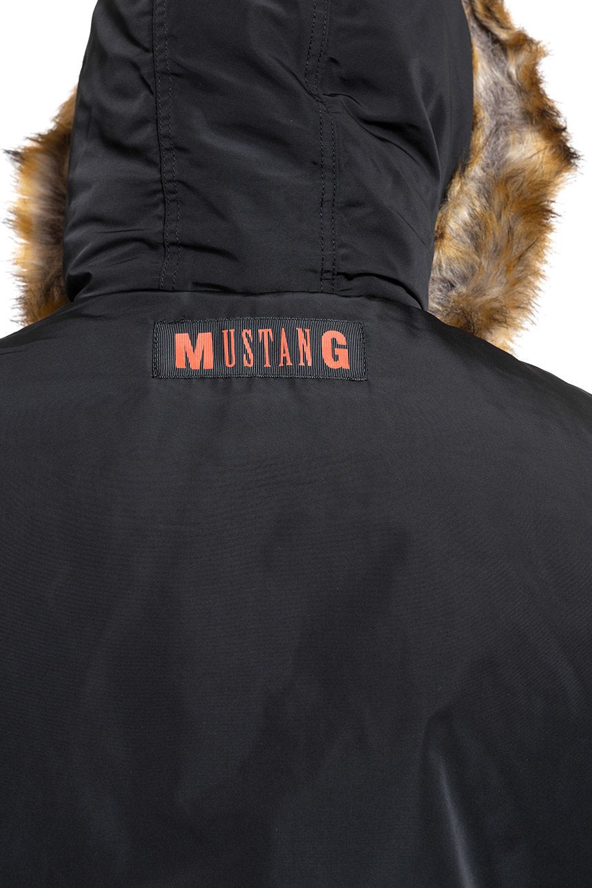 KURTKA ZIMOWA MUSTANG Dietmar H Parka CAVIAR 1008242 4132