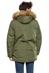 KURTKA ZIMOWA MUSTANG Dietmar H Parka OLIVE NIGHT 1008242 6422