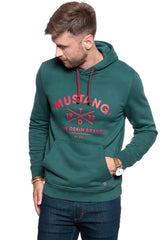 BLUZA MUSTANG Bennet H Logo GREEN GABLES 1008528 6432