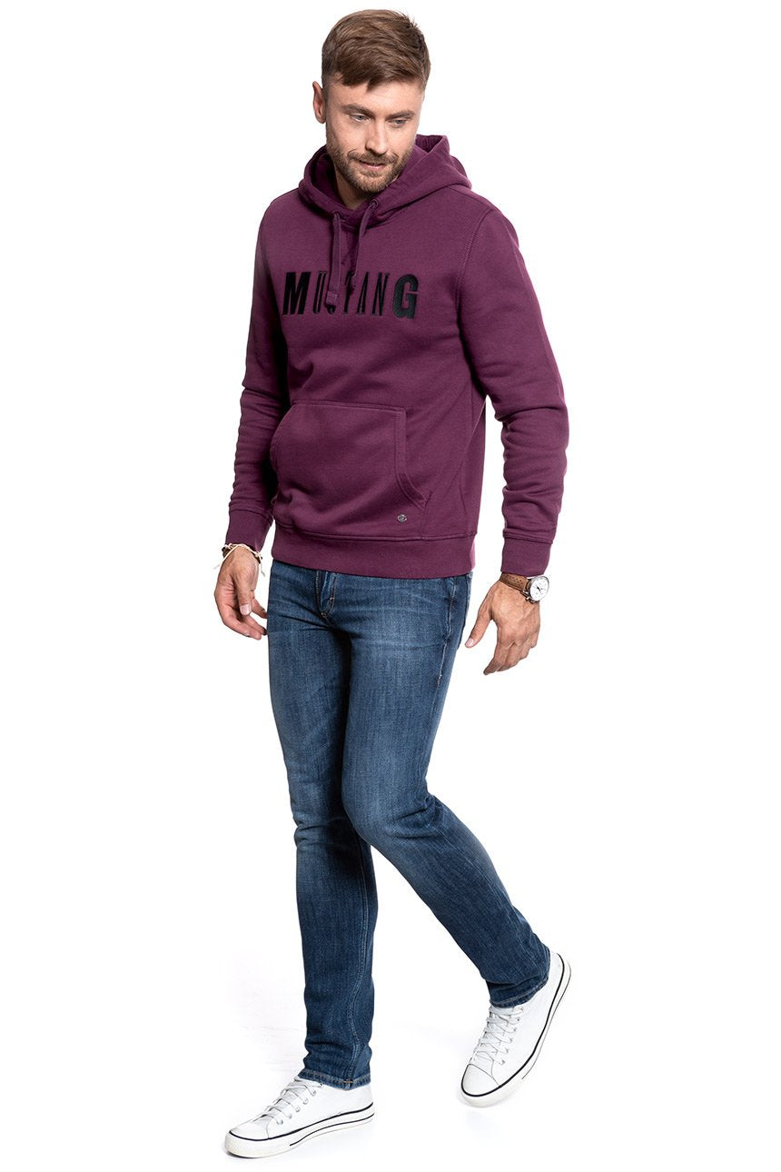 BLUZA MUSTANG Bennet H Logo WINETASTING 1008536 8355