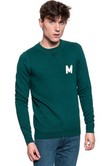 MUSTANG Emil C Jumper MĘSKI SWETER KLASYCZNY DEEP TEAL 1008650 6433