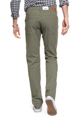 WRANGLER SPODNIE MĘSKIE ARIZONA MOSS GREEN W12OS5330