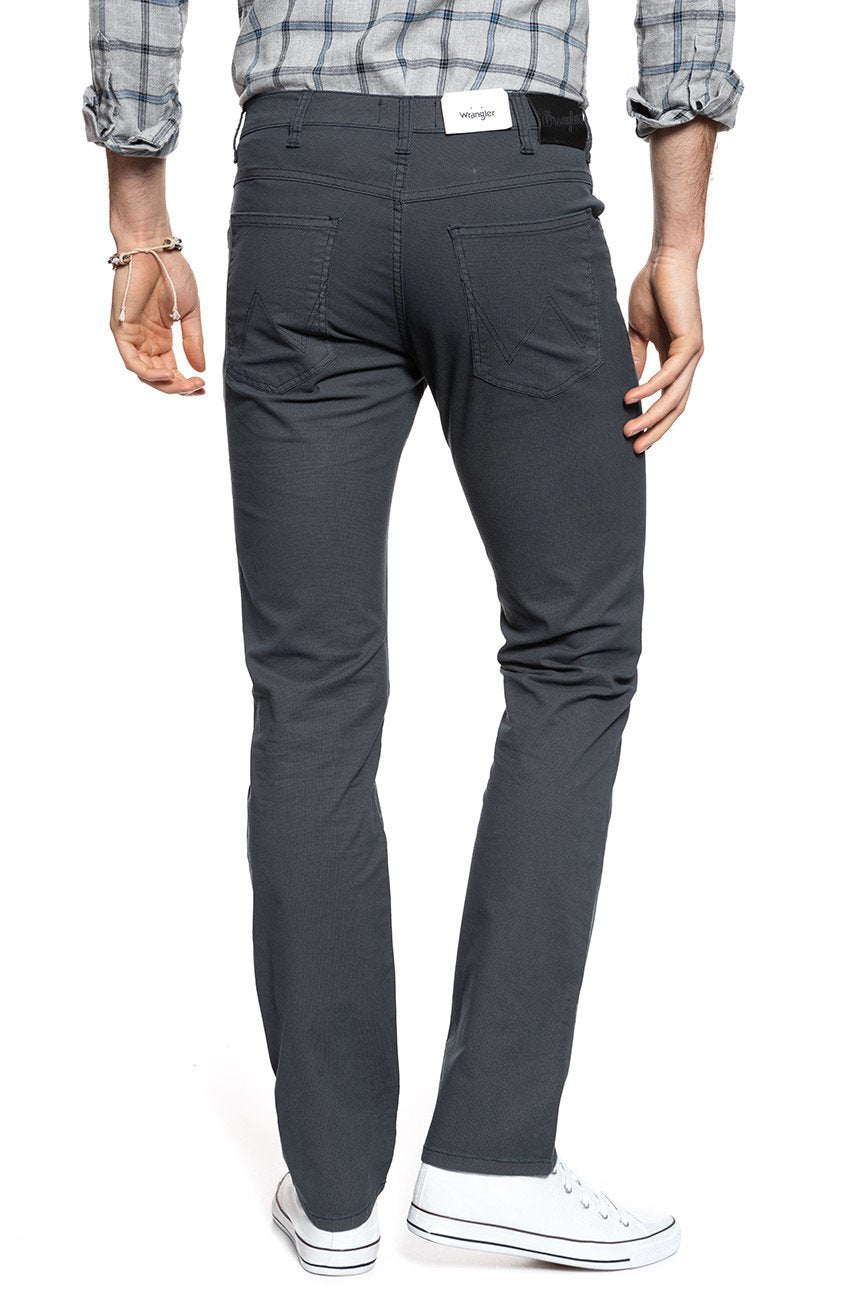 WRANGLER SPODNIE MĘSKIE ARIZONA NAVY GREY W12OS5134