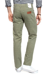 WRANGLER SPODNIE MĘSKIE TEXAS MOSS GREEN W12197330