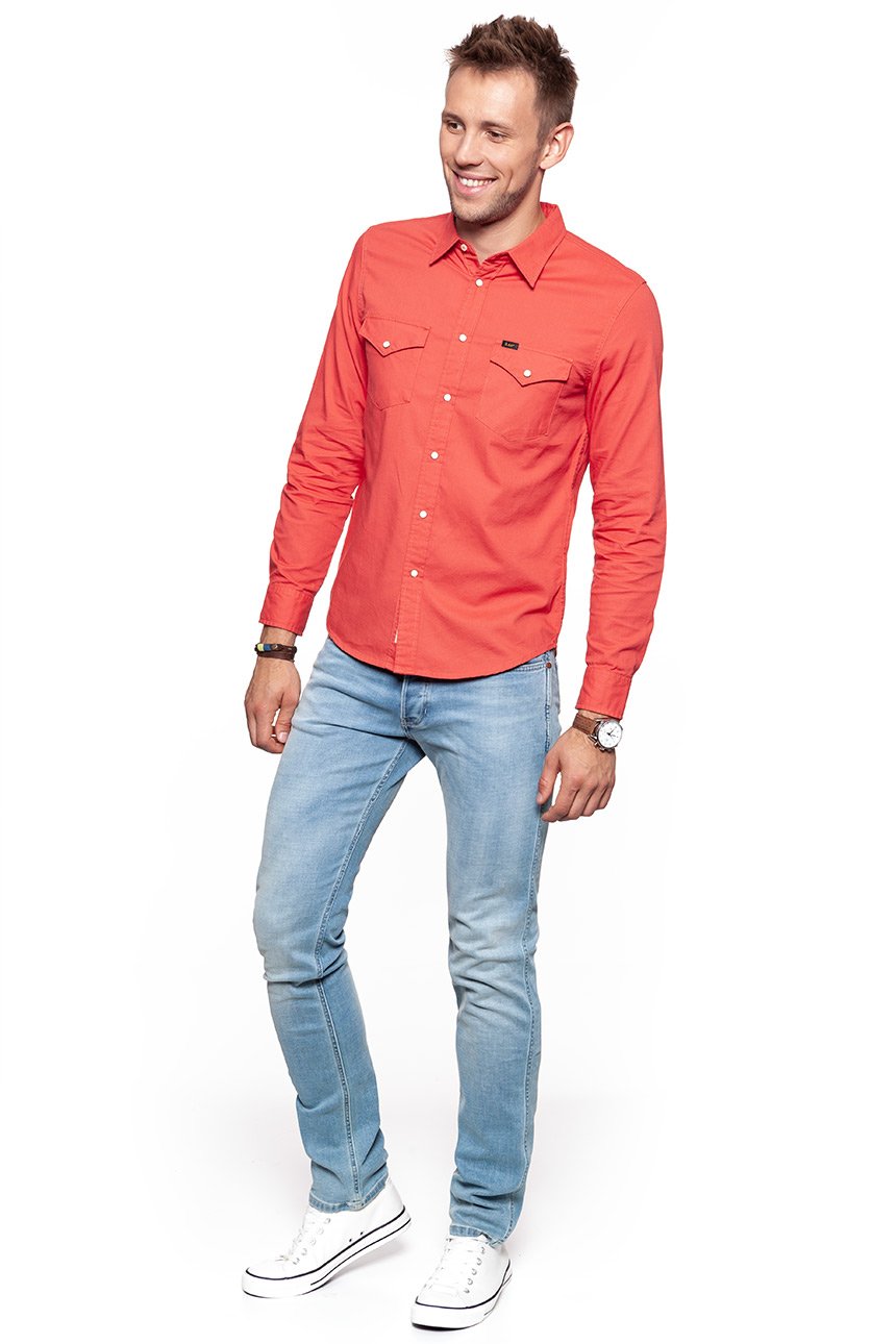 KOSZULA LEE WESTERN SHIRT PAPRIKA L644ZCCM