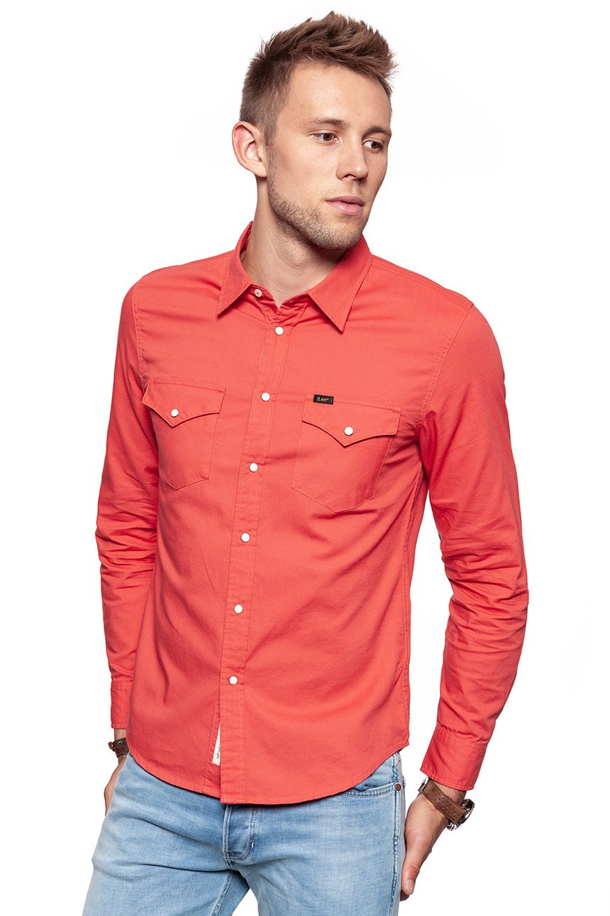 KOSZULA LEE WESTERN SHIRT PAPRIKA L644ZCCM