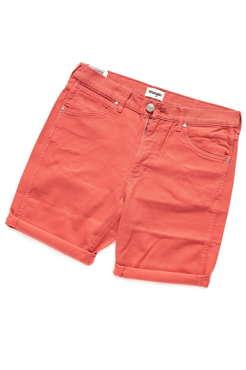 SPODENKI MĘSKIE WRANGLER 5 POCKET SHORT EMBERGLOW W14CLV33F