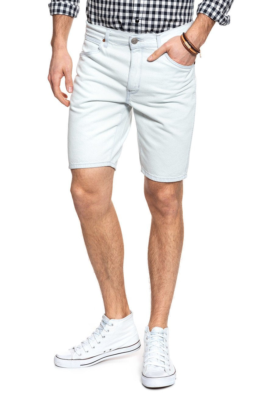 SPODENKI MĘSKIE WRANGLER 5 POCKET SHORT VENICE BLEACH W14CUT28F