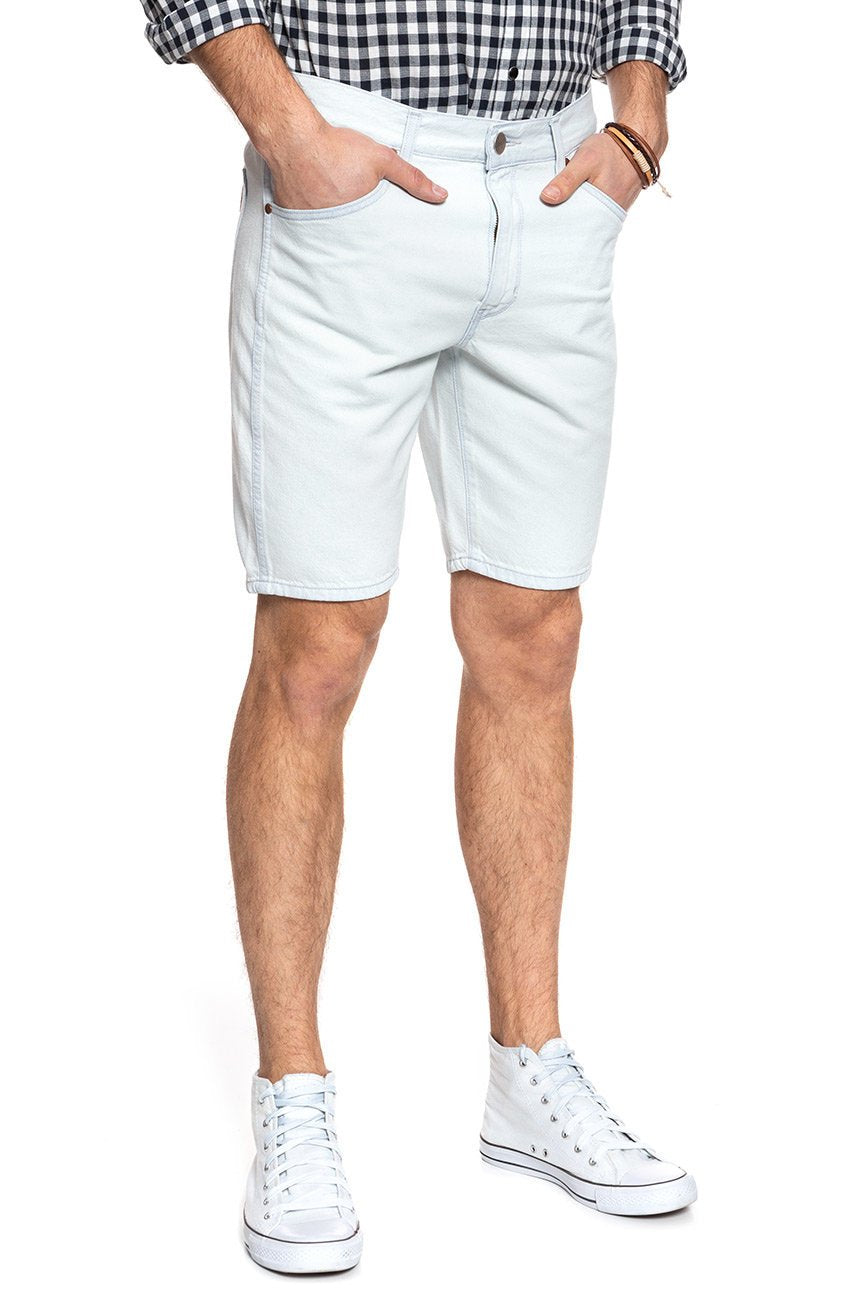 SPODENKI MĘSKIE WRANGLER 5 POCKET SHORT VENICE BLEACH W14CUT28F