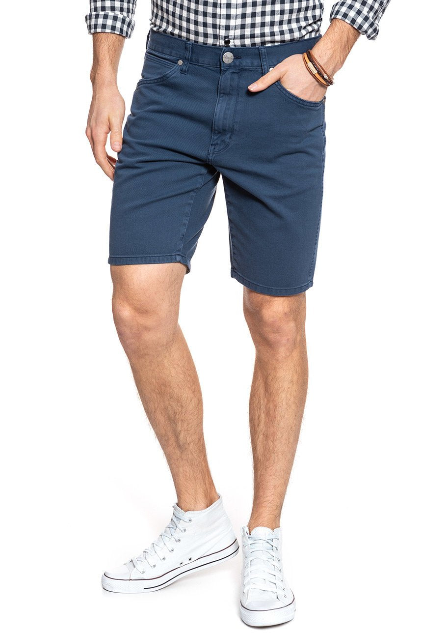 SPODENKI MĘSKIE WRANGLER 5 POCKET SHORT PEACOAT INDIGO W14CLV33G