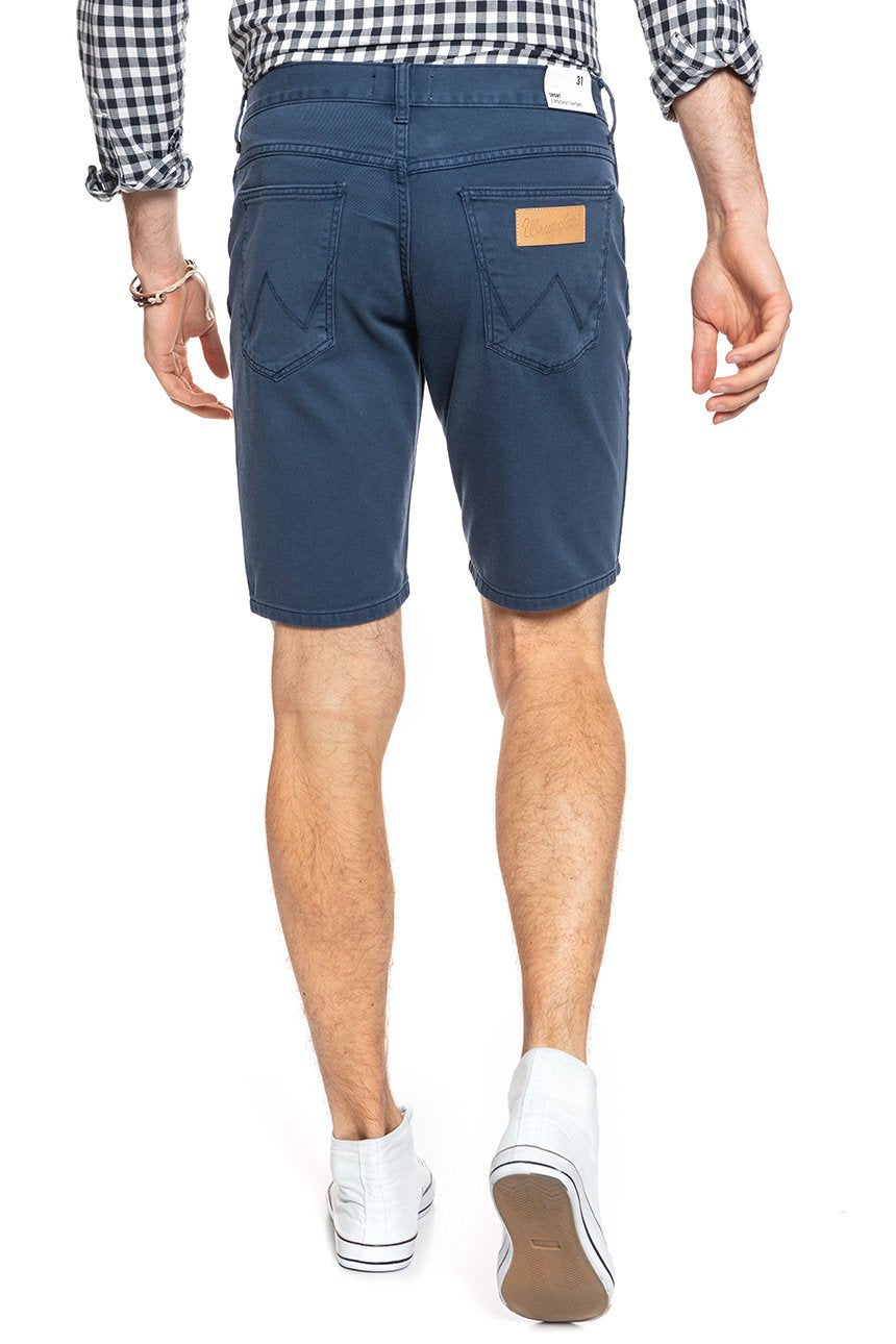 SPODENKI MĘSKIE WRANGLER 5 POCKET SHORT PEACOAT INDIGO W14CLV33G