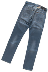 JEANSY LEE MĘSKIE DAREN INDIGO COATED WORN L706SBZX OUTLET