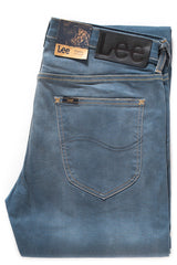 JEANSY LEE MĘSKIE DAREN INDIGO COATED WORN L706SBZX OUTLET