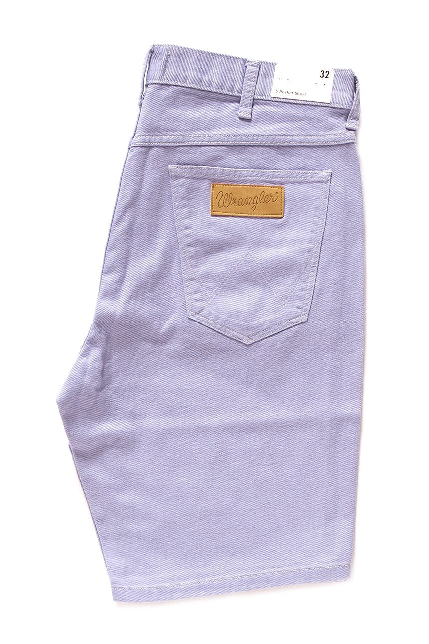 SPODENKI WRANGLER 5 POCKET SHORT HEIRLOOM LILAC W14CLV33C