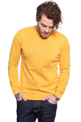 MĘSKI SWETER WRANGLER CREWNECK KNIT MIN YELLOW W8A02PY02