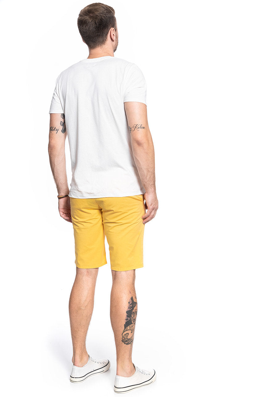 SPODENKI WRANGLER CHINO SHORT MIMOSA YELLOW W14AKM33D