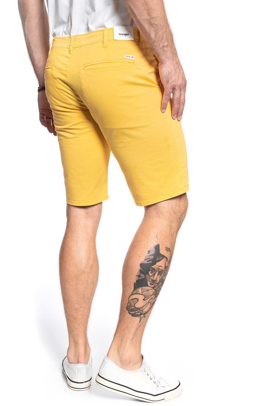 SPODENKI WRANGLER CHINO SHORT MIMOSA YELLOW W14AKM33D