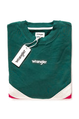 BLUZA WRANGLER BOX SWEAT CRI RED W6B1IKX51