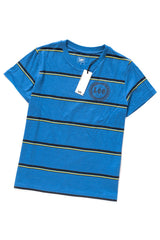 LEE T SHIRT DAMSKI STRIPE TEE CITY BLUE L42JJC32