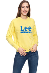 BLUZA LEE DAMSKA GRAPHIC SWS YELLOW SIGN L52AJALN