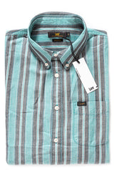 KOSZULA MĘSKA LEE BUTTON DOWN FADED GREEN L880NELF