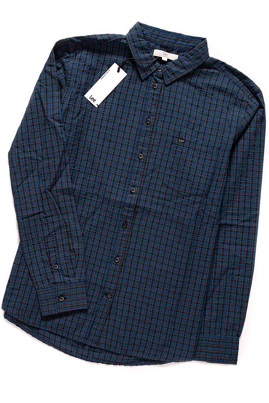 KOSZULA LEE ONE POCKET SHIRT MIDNIGHT NAVY L46BRCMA