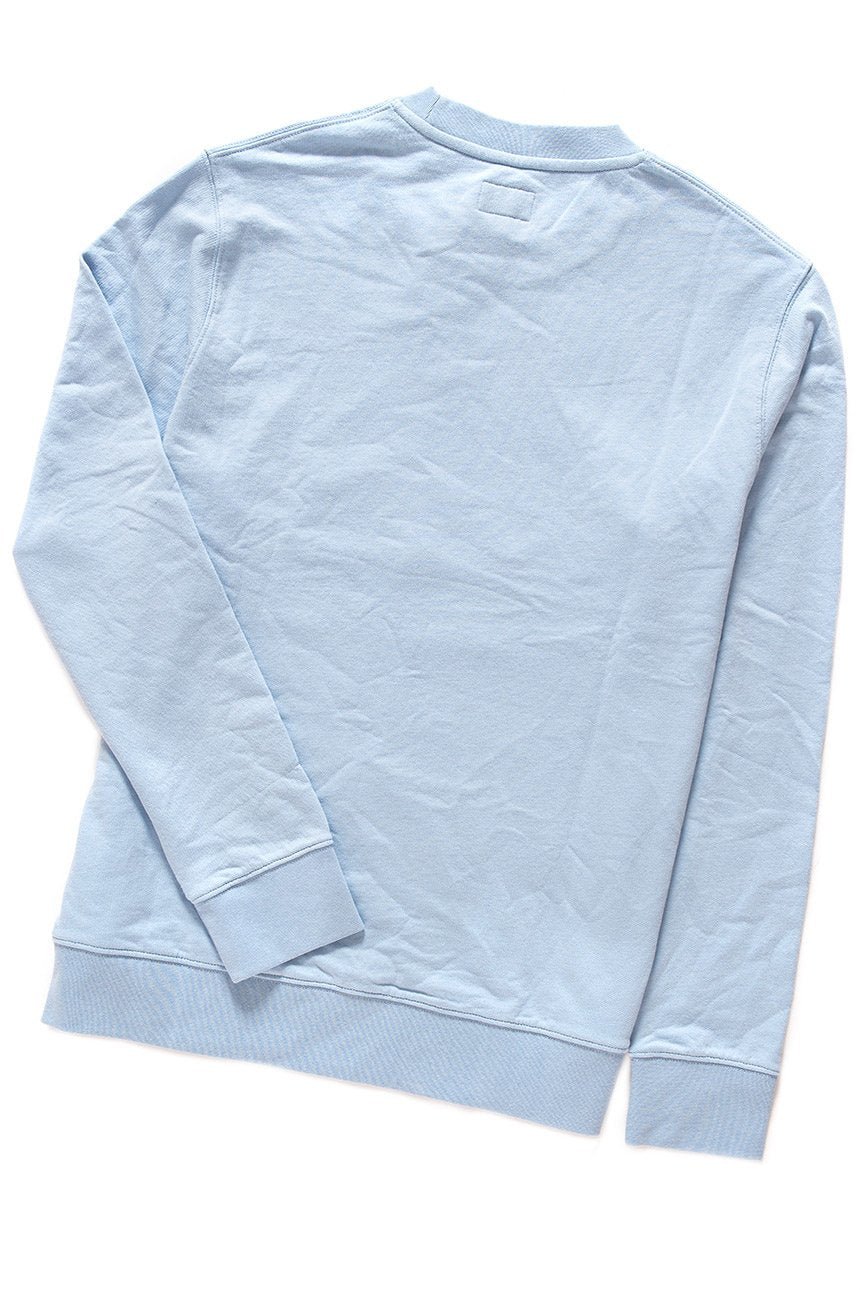 BLUZA WRANGLER GRAPHIC CLEAN SWEAT CERULEAN W6597I8VT