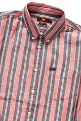 KOSZULA LEE BUTTON DOWN BURNED RED L880NELB