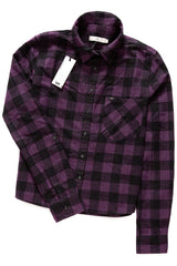 KOSZULA MĘSKA LEE RELAXED SHIRT DEEP PLUM L46VCBDS