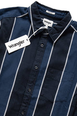 KOSZULA WRANGLER LS 1PKT SHIRT DARK NAVY W5760MZAE