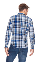 KOSZULA LEE RIDER SHIRT NIGHT BLUE L856ZEDY